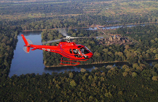 Angkor Wat Helicopter Flight Tour
