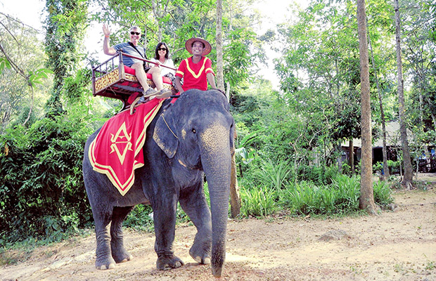 Angkor Wat Elephant Rides Tour