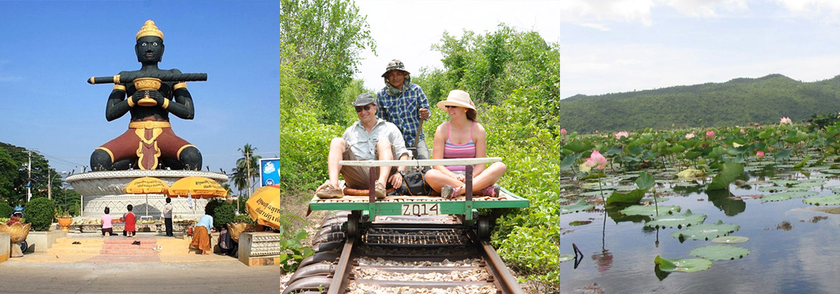 Battambang City Tour & Bamboo Train