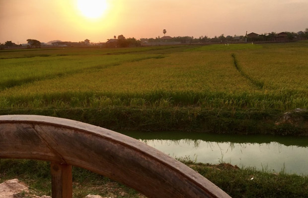 Beautiful Sunset with Ox Cart Adventure Tour