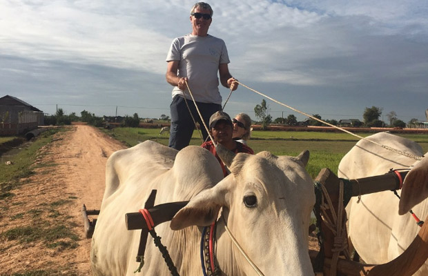 Beautiful Sunset with Ox Cart Adventure Tour