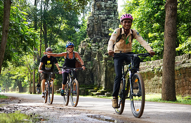 Cambodia Family Cycling Tour